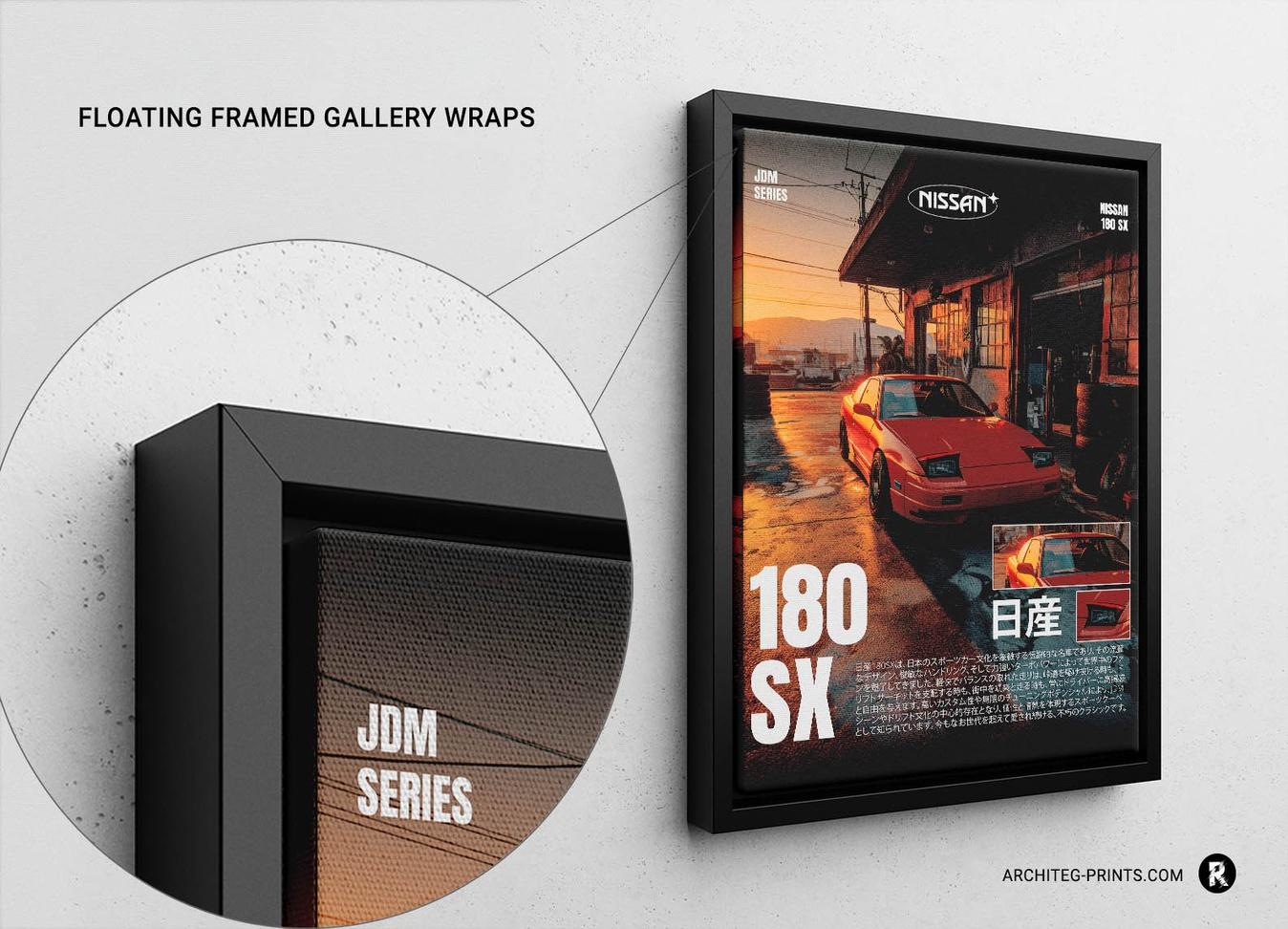 Nissan 180SX - Sport Car Poster Print | Architeg Prints | Architeg
